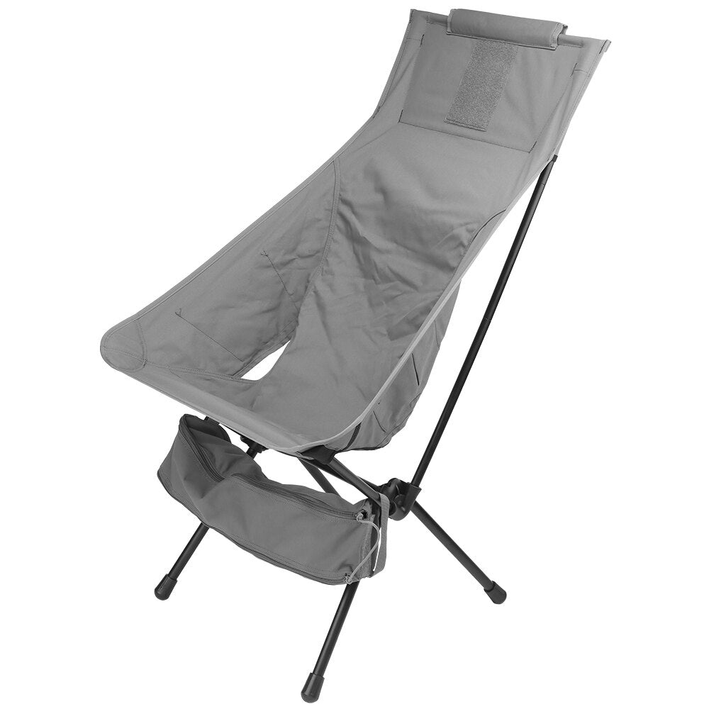 Tactical Folding Chair Camouflage Outdoor Fishing Chair Portable Camping Wild Survival Climbing Picnic BBQ Chair Hunting Hiking