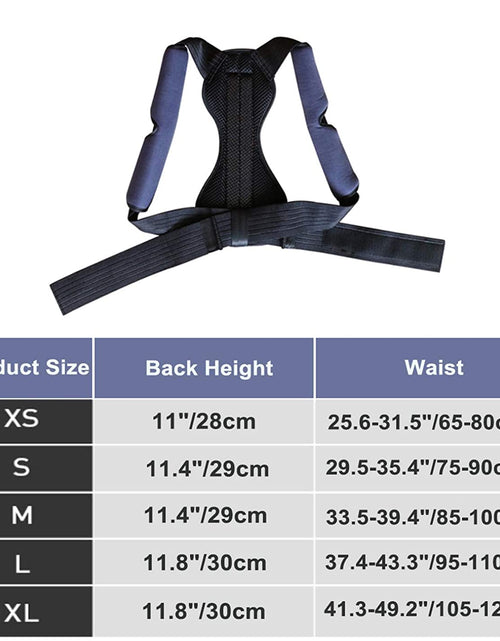 Load image into Gallery viewer, Men&amp;Women Posture Corrector Back Support Belt Clavicle Spine Lumbar Brace Corset Posture Correction Stop Slouching Back Trainer
