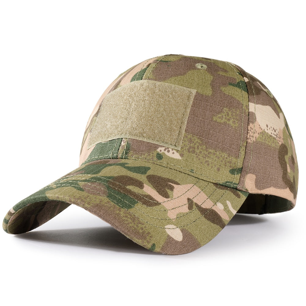 Outdoor Multicam Camouflage Adjustable Cap Mesh Tactical Military Army Airsoft Fishing Hunting Hiking Basketball Snapback Hat