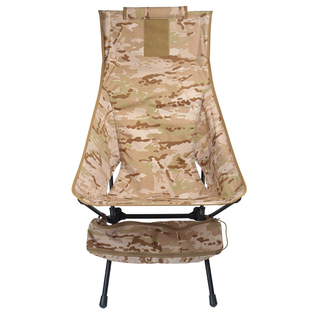 Tactical Folding Chair Camouflage Outdoor Fishing Chair Portable Camping Wild Survival Climbing Picnic BBQ Chair Hunting Hiking